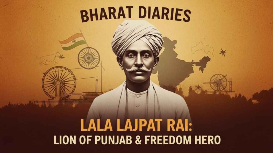 Lion Rai Lala Lajpat Rai: Lion of Punjab & Freedom Hero - Bharat Diaries